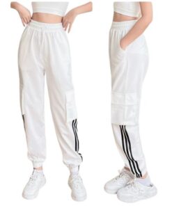 Quần Jogger Thể Thao Nữ Túi Hộp 3 Sọc