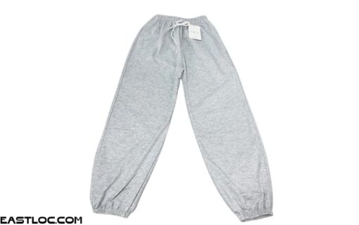 Quần Jogger Nỉ Nữ Thun Trơn Bo Ống